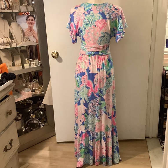 Lilly Pulitzer multi color dress - Picture 2 of 4